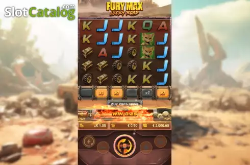 Скрин5. Fury Max Lucky Road слот