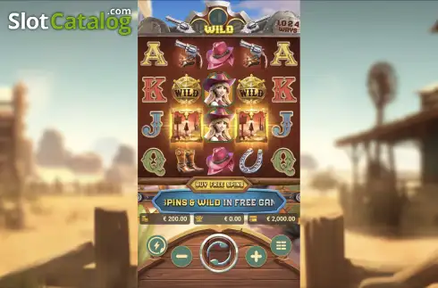 Скрин2. Gold West слот