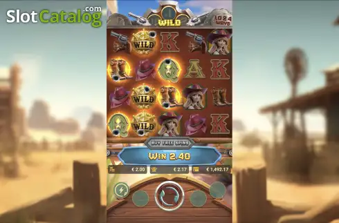 Скрин3. Gold West слот