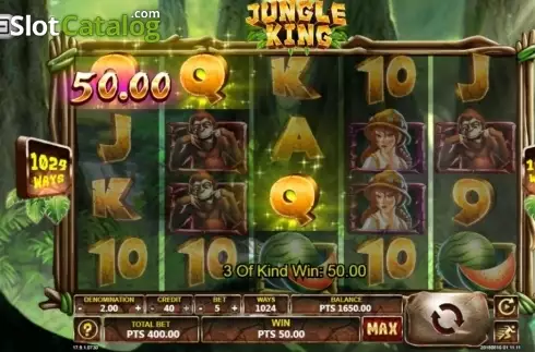 Скрин2. Jungle King (Spadegaming) слот