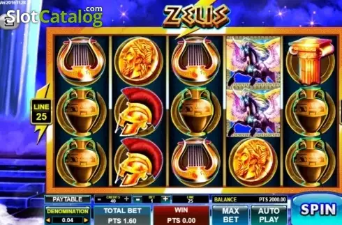 Скрин2. Zeus (Spadegaming) слот
