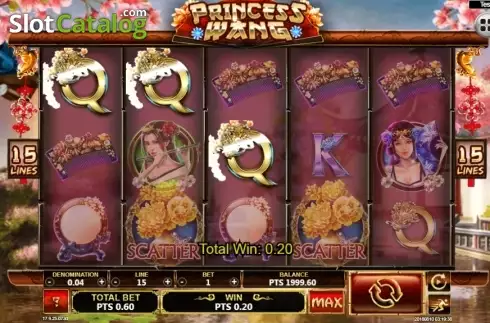 Скрин3. Princess Wang слот
