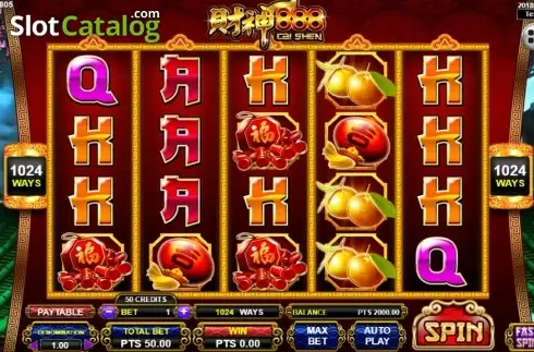 Скрин2. Cai Shen 888 слот