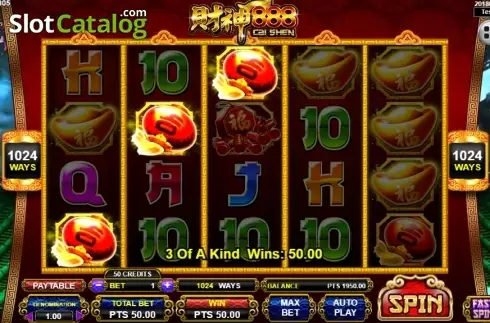 Скрин3. Cai Shen 888 слот