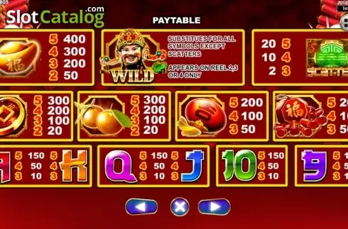 Скрин4. Cai Shen 888 слот