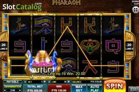 Скрин3. King Pharaoh слот