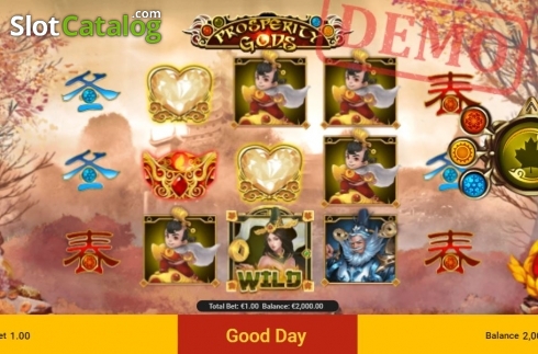 Скрин4. Prosperity Gods слот