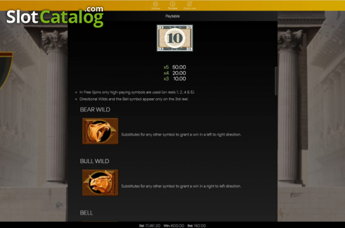 Скрин8. Wilds of Wall Street слот