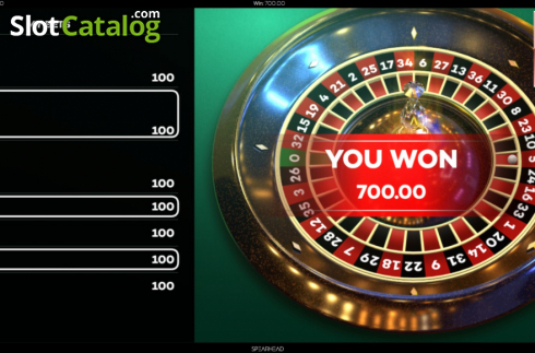 Скрин5. European Roulette (Spearhead Studios) слот