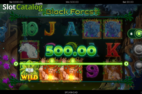 Скрин4. Black Forest слот
