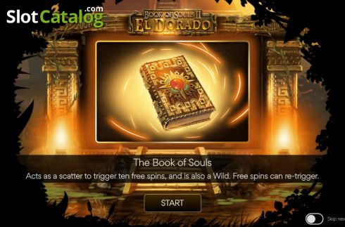 Скрин2. Book of Souls 2 El Dorado слот