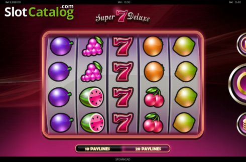 Скрин2. Super 7 Deluxe слот