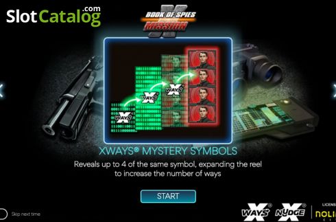 Скрин2. Book of Spies Mission X слот
