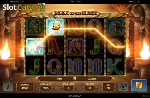 Скрин4. Book of the Kings слот