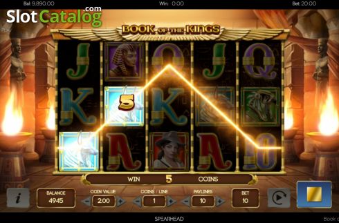 Скрин5. Book of the Kings слот
