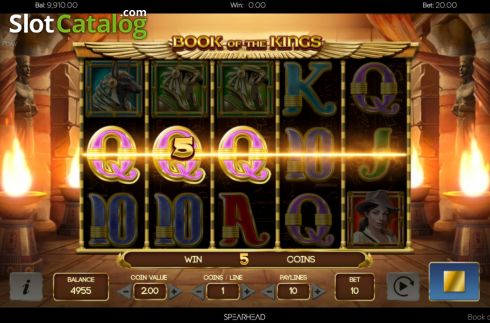 Скрин6. Book of the Kings слот