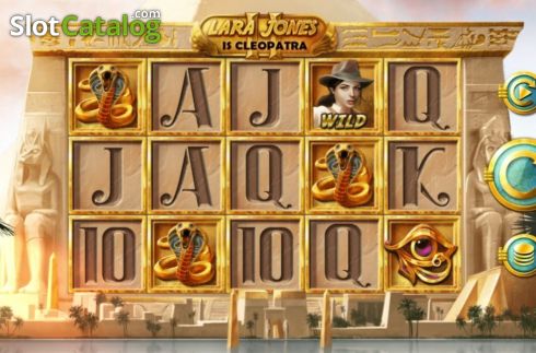 Скрин2. Lara Jones is Cleopatra 2 слот