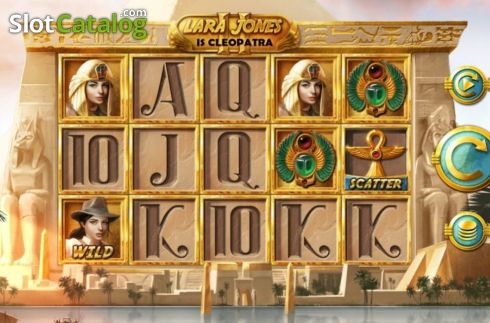 Скрин3. Lara Jones is Cleopatra 2 слот