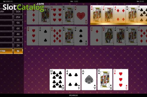 Скрин3. Video Poker Jacks or Better слот