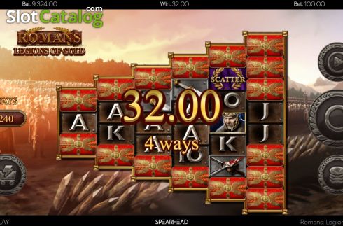 Скрин4. Romans Legions of Gold слот