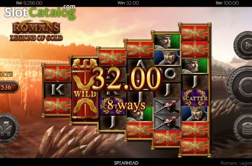 Скрин5. Romans Legions of Gold слот