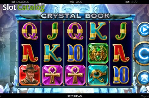 Скрин3. Crystal Book слот