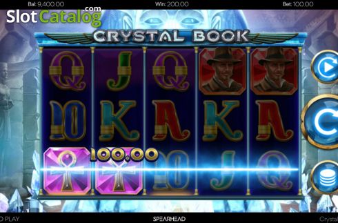 Скрин4. Crystal Book слот