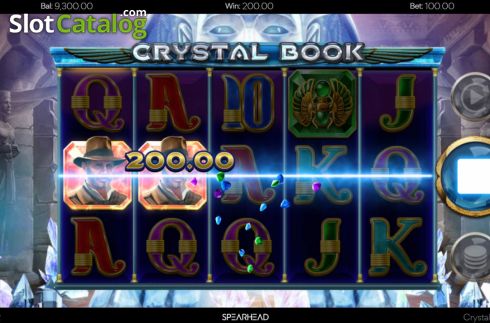 Скрин5. Crystal Book слот
