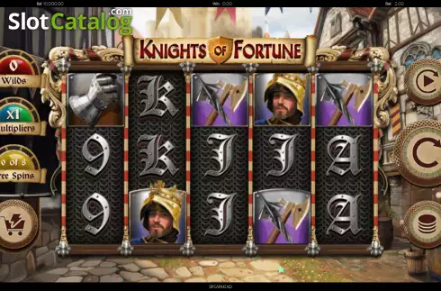 Скрин2. Knights of Fortune слот