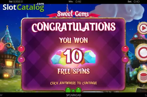 Скрин5. Sweet Gems слот