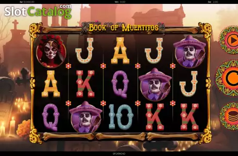 Скрин2. Book of Muertitos слот