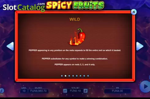 Скрин5. Spicy Fruits слот