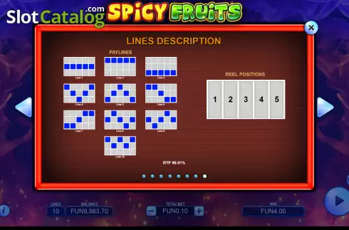 Скрин8. Spicy Fruits слот