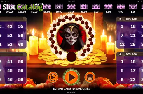 Скрин2. Muertitos Video Bingo слот