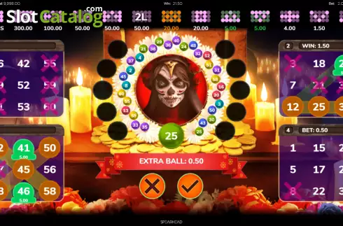 Скрин4. Muertitos Video Bingo слот