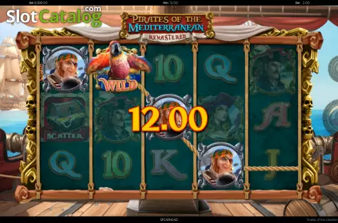 Скрин3. Pirates Of The Mediterranean Remastered слот