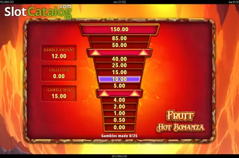 Скрин6. Fruit Hot Bonanza слот