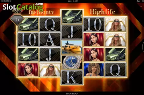 Скрин2. Fashion TV Highlife слот
