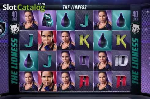 Скрин3. The Lioness With Amanda Nunes слот