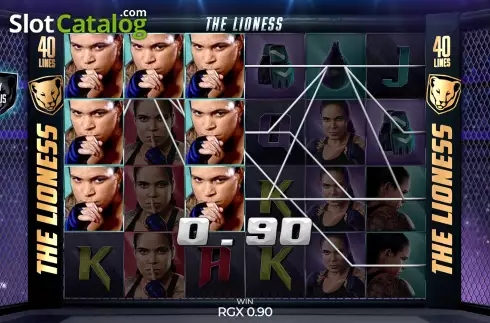 Скрин4. The Lioness With Amanda Nunes слот
