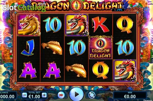 Скрин2. Dragon Delight слот