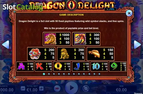 Скрин5. Dragon Delight слот
