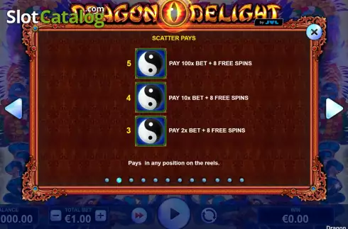 Скрин6. Dragon Delight слот