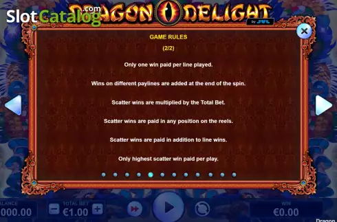 Скрин9. Dragon Delight слот