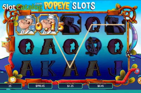 Скрин4. Popeye Slots слот