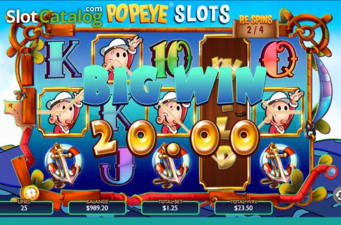 Скрин6. Popeye Slots слот