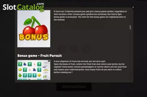 Скрин5. Fruits (Spigo) слот
