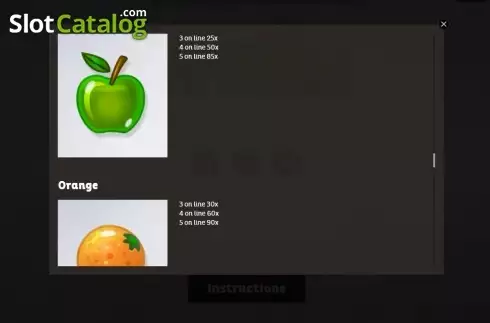 Скрин9. Fruits (Spigo) слот