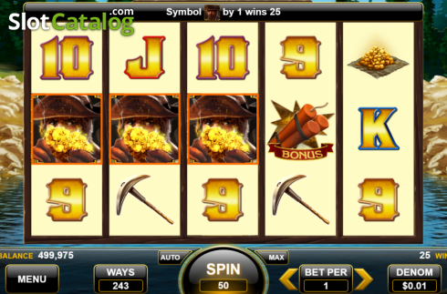 Скрин2. American Gold Rush слот