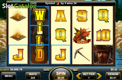 Скрин3. American Gold Rush слот
